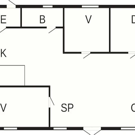 بيت للعطل 4 Person In Ansager